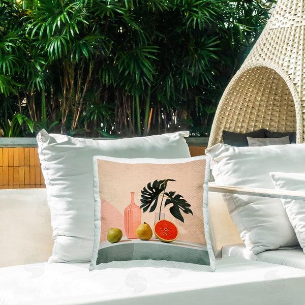 Stupell Industries Lazar Studio | Tropical Kitchen Citrus Printed Throw Pillow