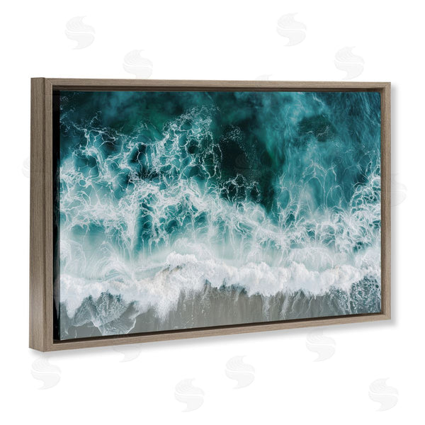 Stupell Industries Lazar Studio | Turbulent Hazy Waters