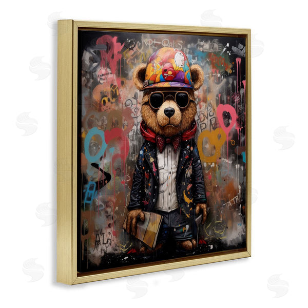 Stupell Industries Lazar Studio | Urban Graffiti Bear