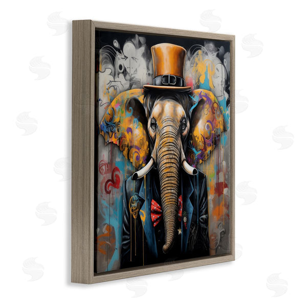Stupell Industries Lazar Studio | Urban Graffiti Elephant