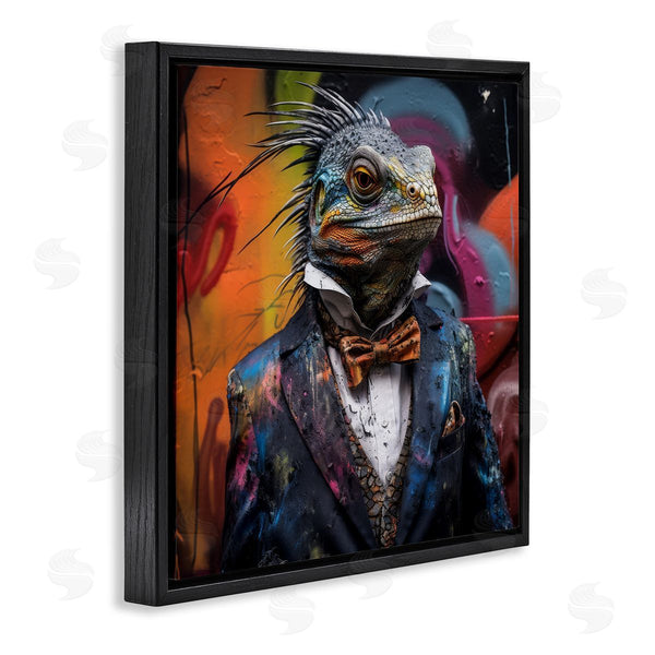 Stupell Industries Lazar Studio | Urban Graffiti Iguana