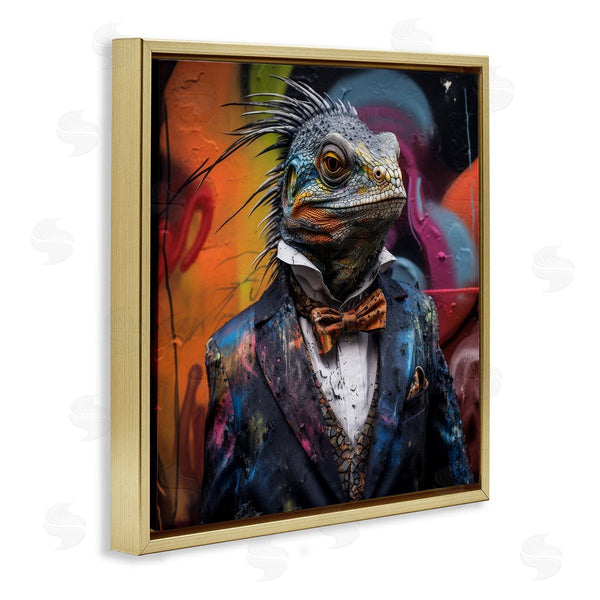 Stupell Industries Lazar Studio | Urban Graffiti Iguana