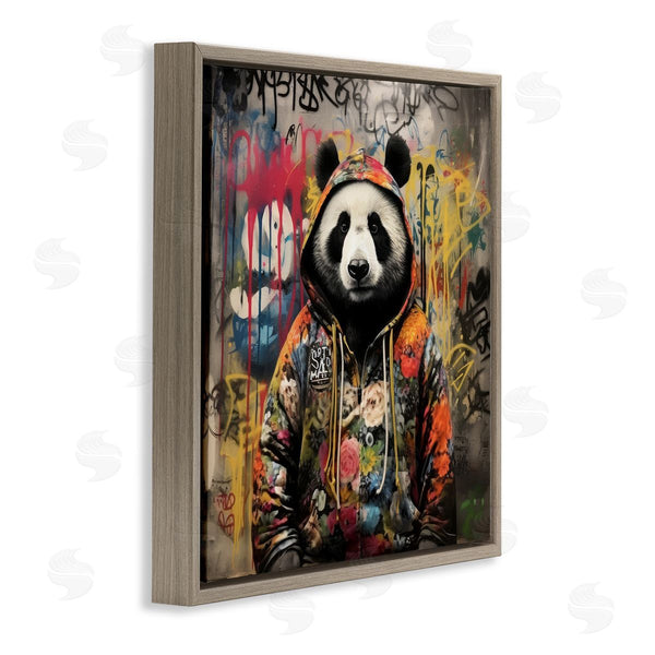 Stupell Industries Lazar Studio | Urban Graffiti Panda Wall Art