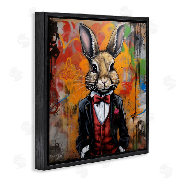 Stupell Industries Lazar Studio | Urban Graffiti Rabbit Wall Art
