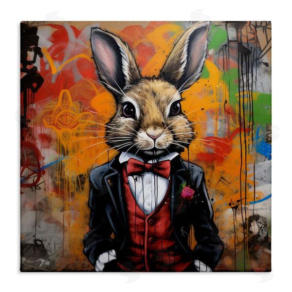 stupell industries Lazar Studio | Urban Graffiti Rabbit Wall Art