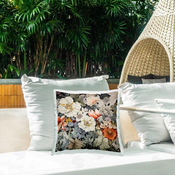 Stupell Industries Lazar Studio | Varied Flower Collage Printed Throw Pillow