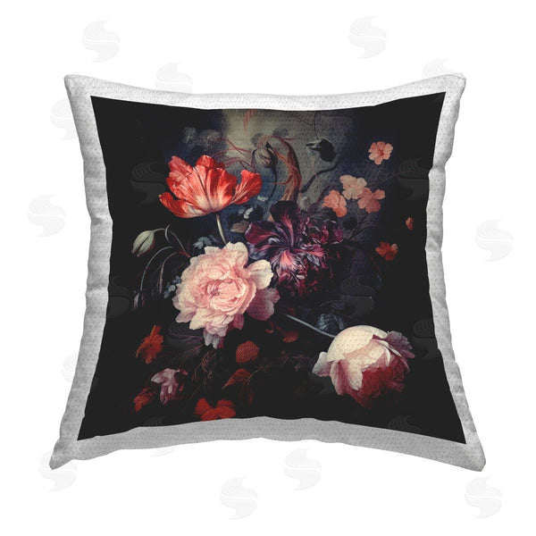 Stupell Industries Lazar Studio | Victorian Floral Bouquet Printed Throw Pillow