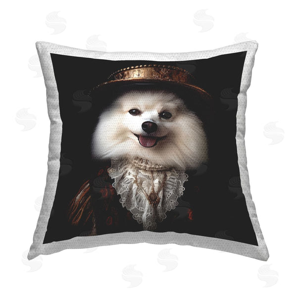 Stupell Industries Lazar Studio | Victorian Pomeranian Fashion Printed Throw Pillow