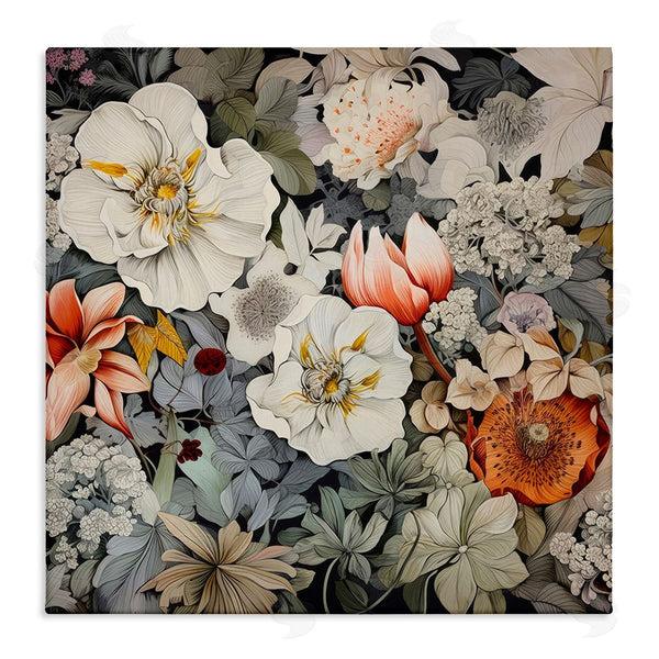 stupell industries Lazar Studio | Vintage Blossom Pattern Wall Art