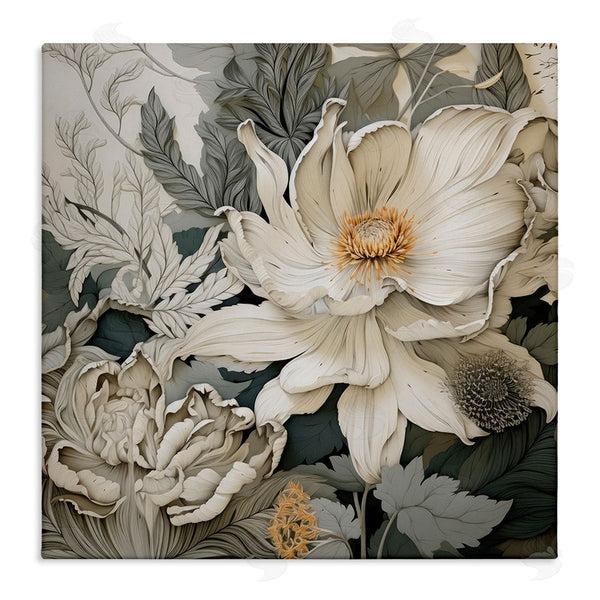 stupell industries Lazar Studio | Vintage Curling Petals Wall Art
