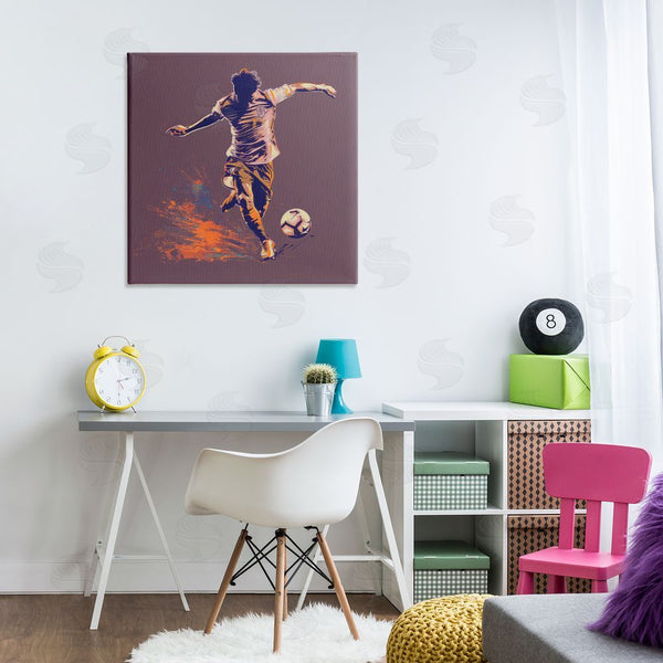 Stupell Industries Lazar Studio | Winning Goal Abstract Athlete Wall Art