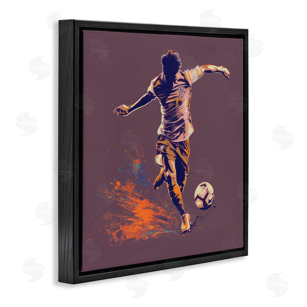 Stupell Industries Lazar Studio | Winning Goal Abstract Athlete Wall Art