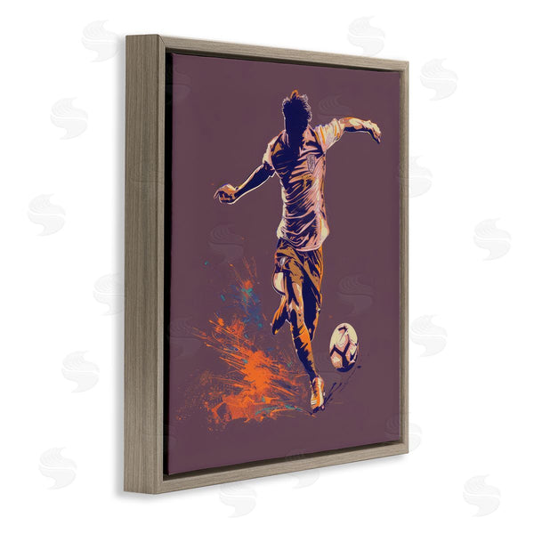 Stupell Industries Lazar Studio | Winning Goal Abstract Athlete Wall Art