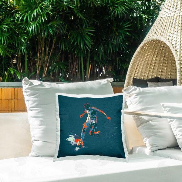 Stupell Industries Lazar Studio | Winning Soccer Goal Printed Throw Pillow