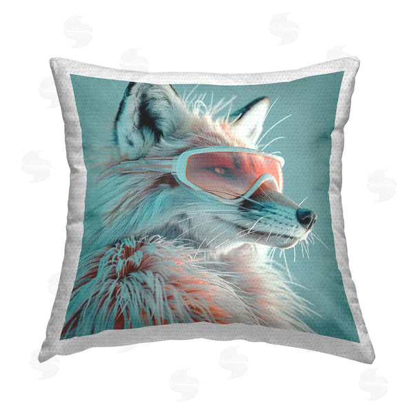 Stupell Industries Lazar Studio | Winter Whimsy Fox Printed Throw Pillow