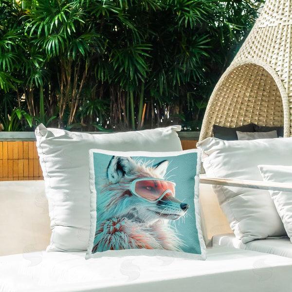 Stupell Industries Lazar Studio | Winter Whimsy Fox Printed Throw Pillow
