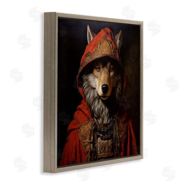 Stupell Industries Lazar Studio | Wolf With Red Cloak Wall Art