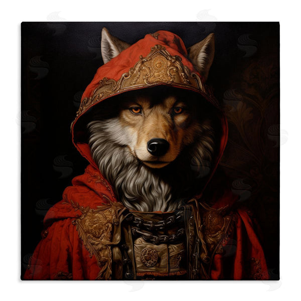 stupell industries Lazar Studio | Wolf with Red Cloak Wall Art