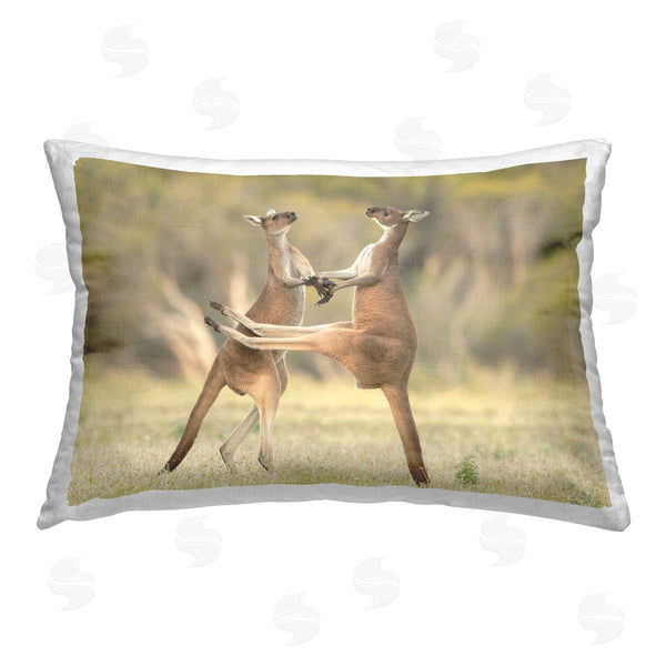 stupell industries Lea Scaddan | Two Jumping Kangaroos