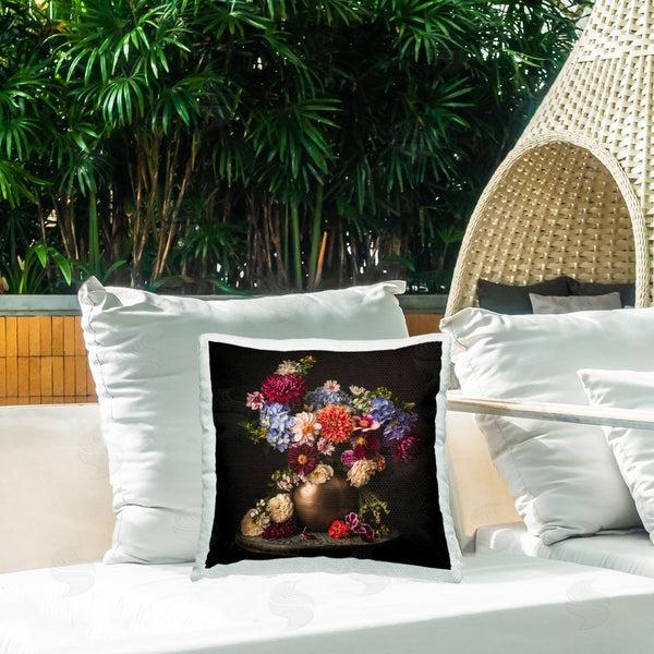 Stupell Industries Leah McLean | Assorted Flowers Arrangement Printed Throw Pillow