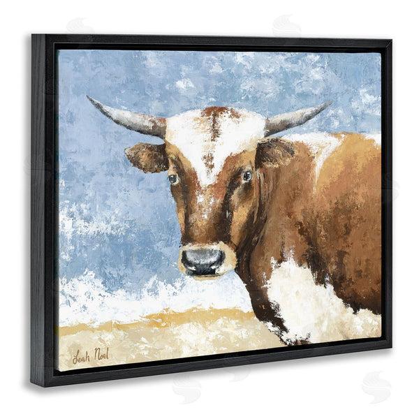 Stupell Industries Leah Noel Art | Abstract Cow Calf Wall Art
