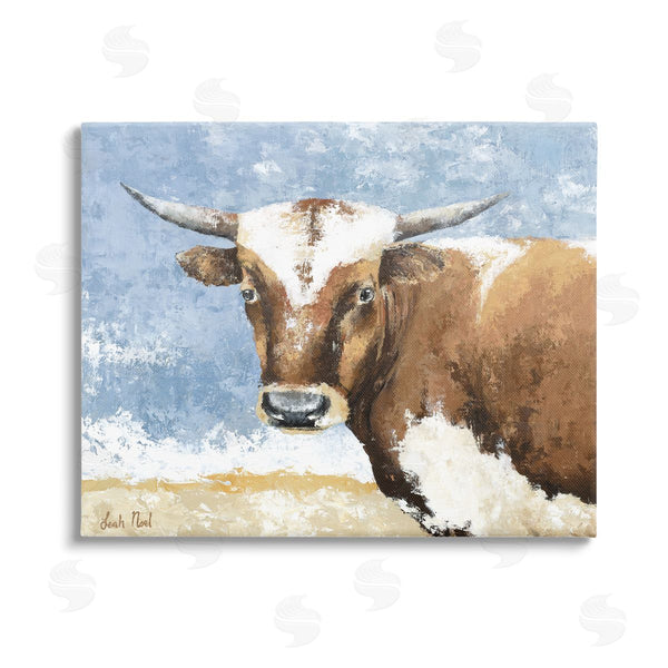 stupell industries Leah Noel Art | Abstract Cow Calf Wall Art