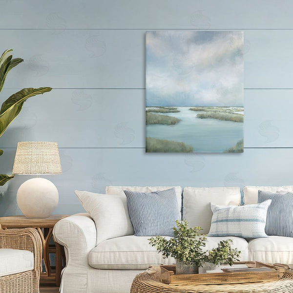 Stupell Industries Leah Noel Art | Hazy Marsh Land View Wall Art