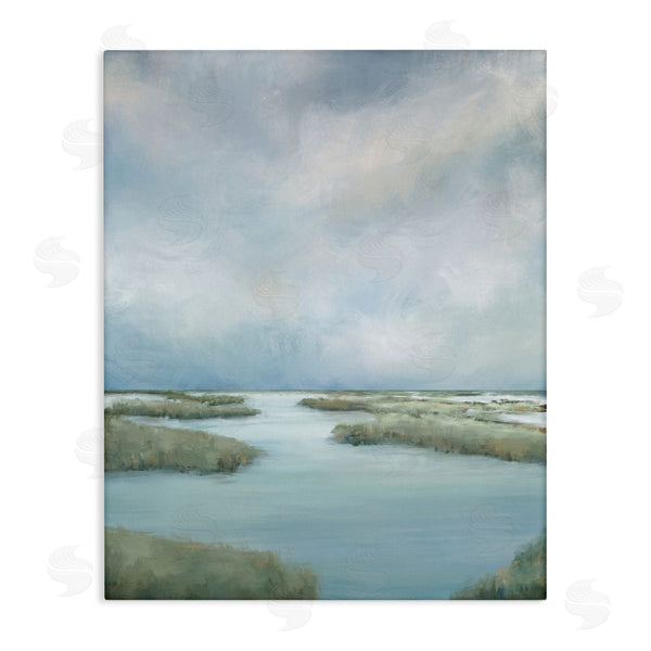 stupell industries Leah Noel Art | Hazy Marsh Land View Wall Art