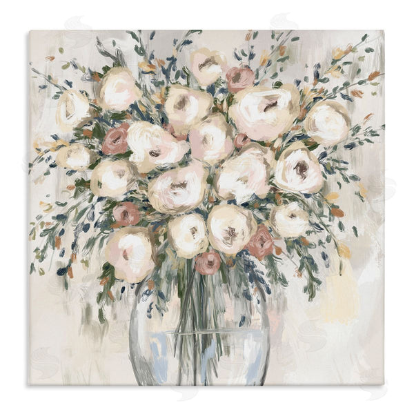 stupell industries Leah Noel Art | Round Blossoms in Bouquet
