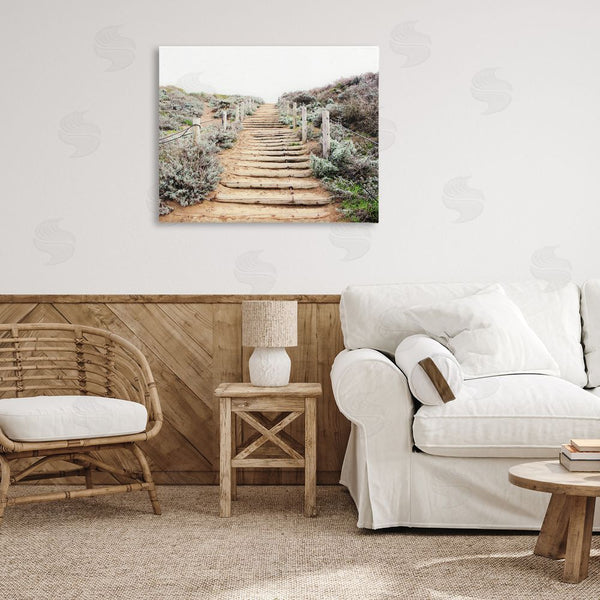 Stupell Industries Leah Noel Art | Wooden Stairway To Heaven Wall Art