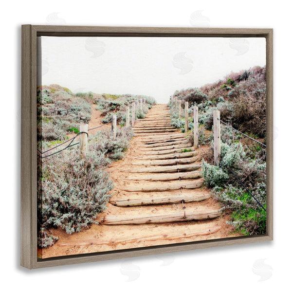 Stupell Industries Leah Noel Art | Wooden Stairway To Heaven Wall Art