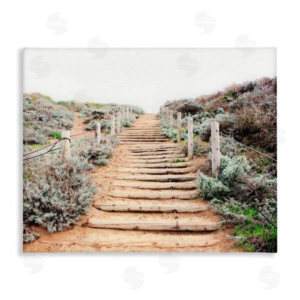 stupell industries Leah Noel Art | Wooden Stairway to Heaven Wall Art