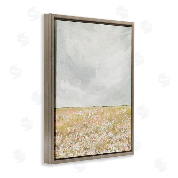 Stupell Industries Leah Straatsma | Cloudy Abstract Meadow