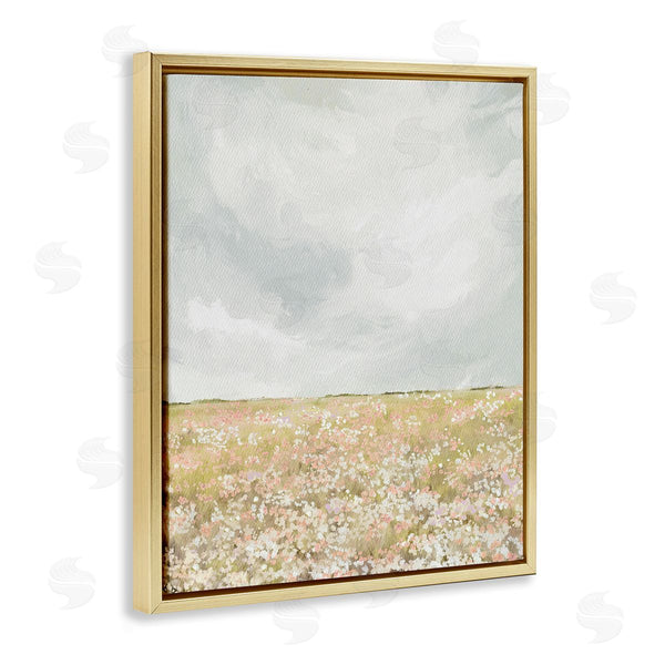 Stupell Industries Leah Straatsma | Cloudy Abstract Meadow