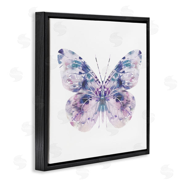 Stupell Industries Leah Straatsma | Delicate Purple Butterfly Wings Wall Art