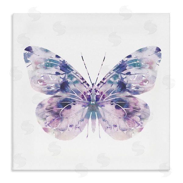 stupell industries Leah Straatsma | Delicate Purple Butterfly Wings Wall Art