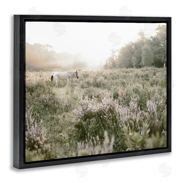 Stupell Industries Leah Straatsma | Misty Sunset Horse
