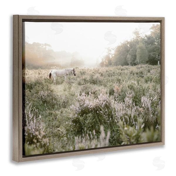 Stupell Industries Leah Straatsma | Misty Sunset Horse
