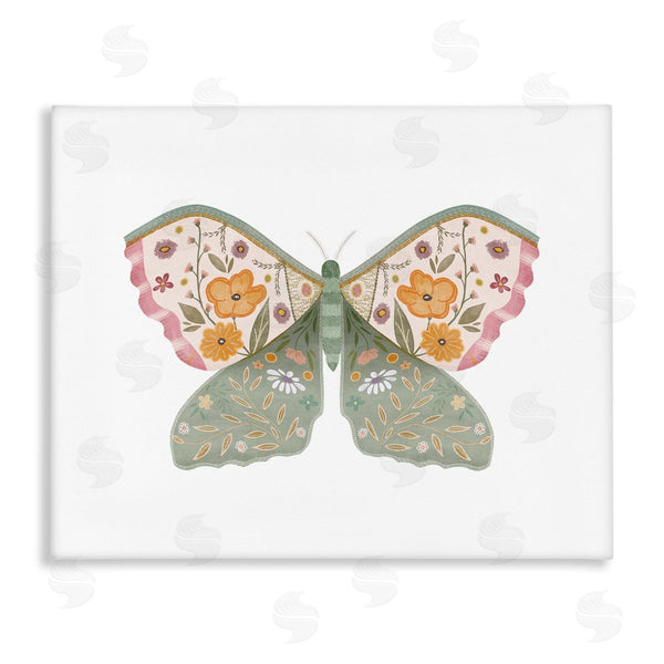stupell industries Leah Straatsma | Moth with Floral Wings