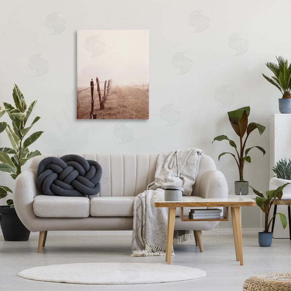 Stupell Industries Leah Straatsma | Quiet Foggy Countryside Wall Art