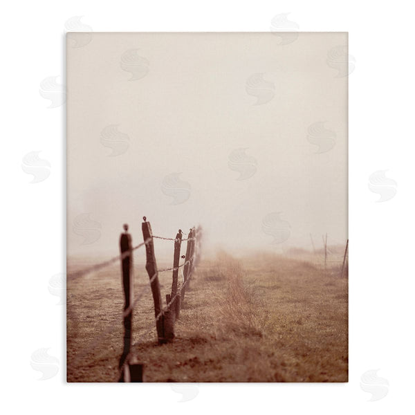 stupell industries Leah Straatsma | Quiet Foggy Countryside Wall Art