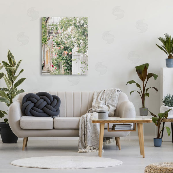 Stupell Industries Leah Straatsma | Roses Blooming French Neighborhood Wall Art