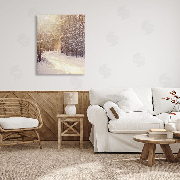 Stupell Industries Leah Straatsma | Snowy Winter Path Wall Art