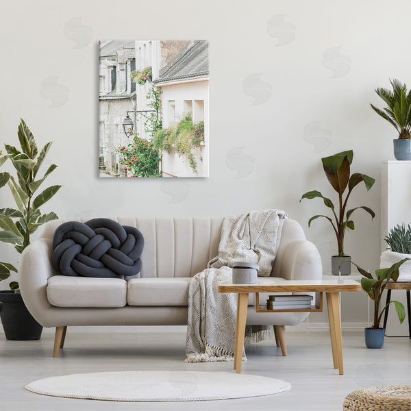 Stupell Industries Leah Straatsma | Town Street Blooming Vines Wall Art