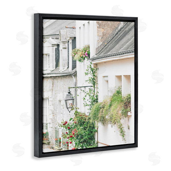 Stupell Industries Leah Straatsma | Town Street Blooming Vines Wall Art