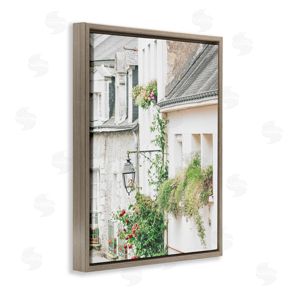 Stupell Industries Leah Straatsma | Town Street Blooming Vines Wall Art