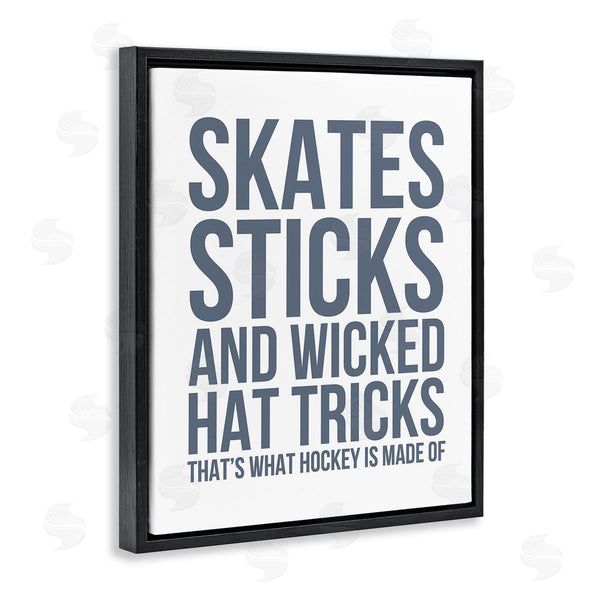 Stupell Industries Leah Straatsma | What Hockey Is Made Of Wall Art