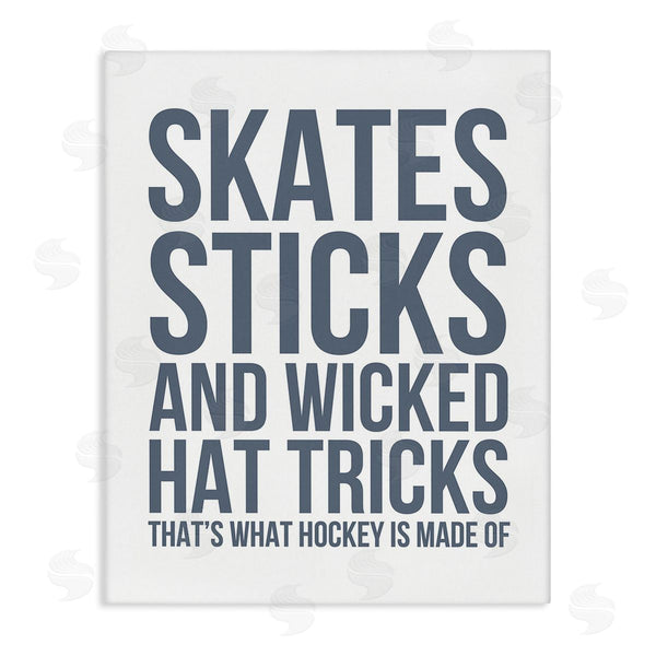 stupell industries Leah Straatsma | What Hockey Is Made Of Wall Art
