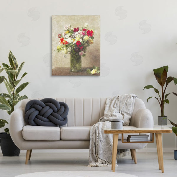Stupell Industries Leah Straatsma | Yellow And Red Vintage Florals