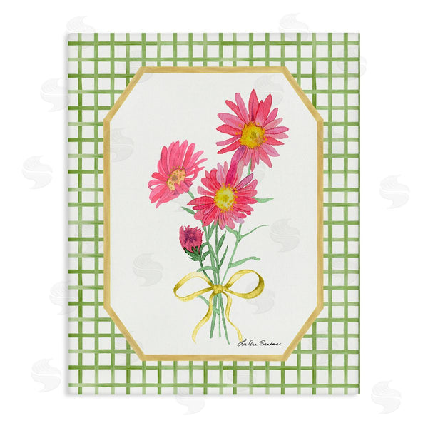 stupell industries Lee Ann Sanders | Botanical Story on Gingham Wall Art